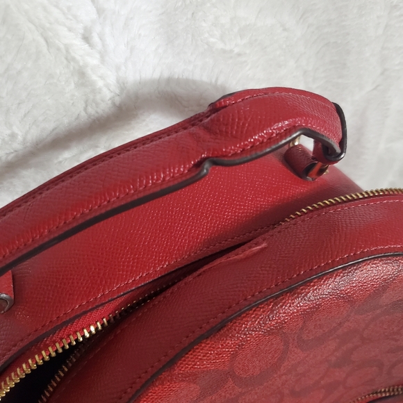 Red coach backpack - Picture 2 of 9